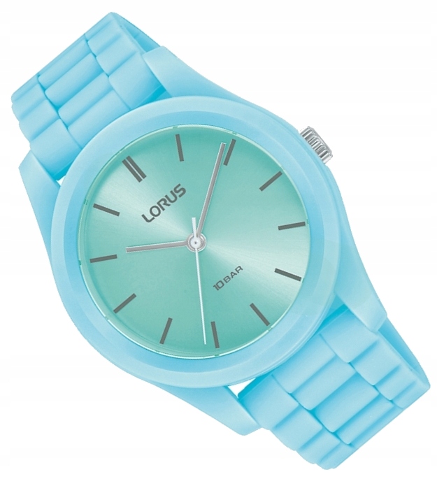 Niebieski zegarek damski na silikonowym pasku Lorus RG259RX9 +GRAWER