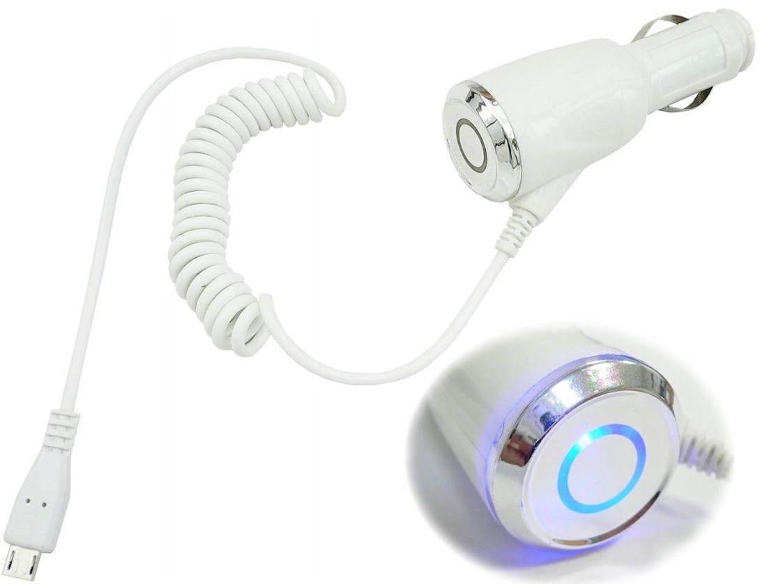 Ładowarka samochodowa micro USB - B 12V 24V 2,1A