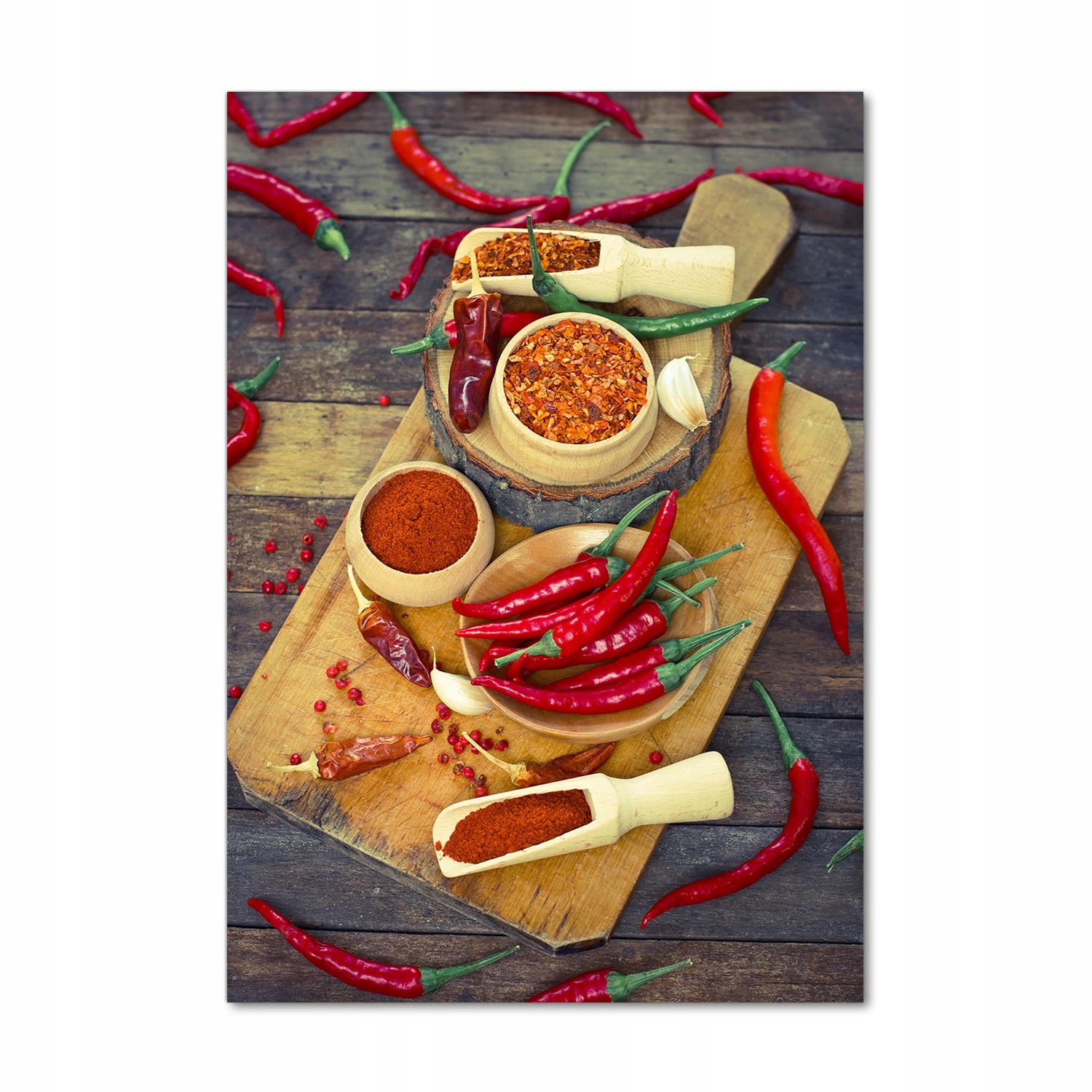 

Foto obraz szkło akrylowe Papryczki chilli 70x100
