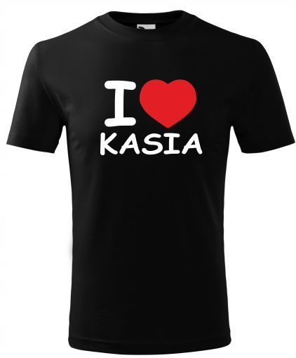 

Koszulka I Love Twój Napis Dla Niego