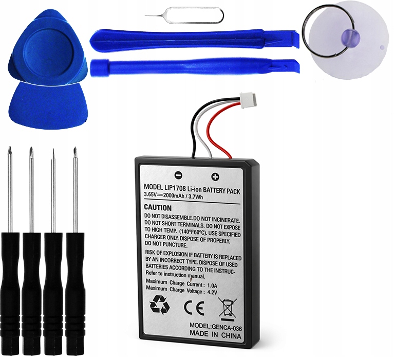 Nová baterie LIP1708 pro Sony PlayStation 5 DualSense Wireless Controller