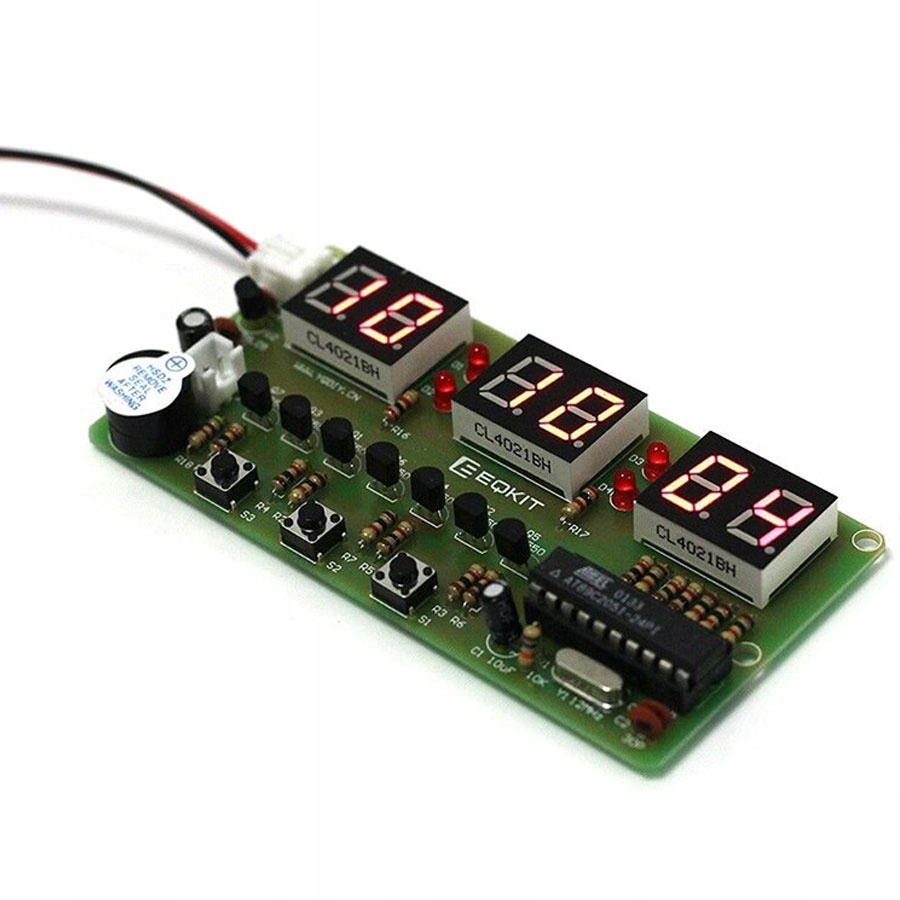 Zegar elektroniczny LED alarm stoper -DIY_ELEK-118 Kod producenta ELEK-118