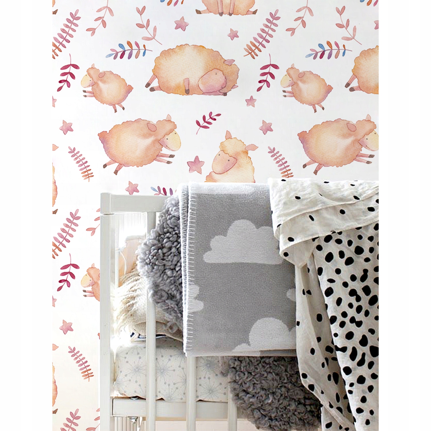 

Samoprzylepna Fototapeta ścienna Owieczki 290x290