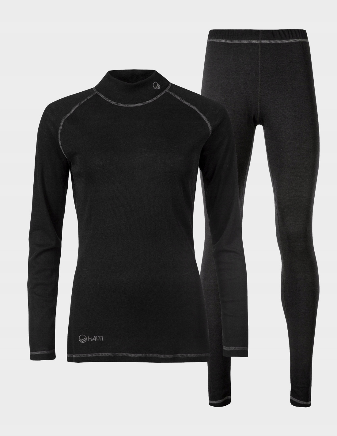 Dámský termoaktivní komplet Halti Neva Merino Černý 46