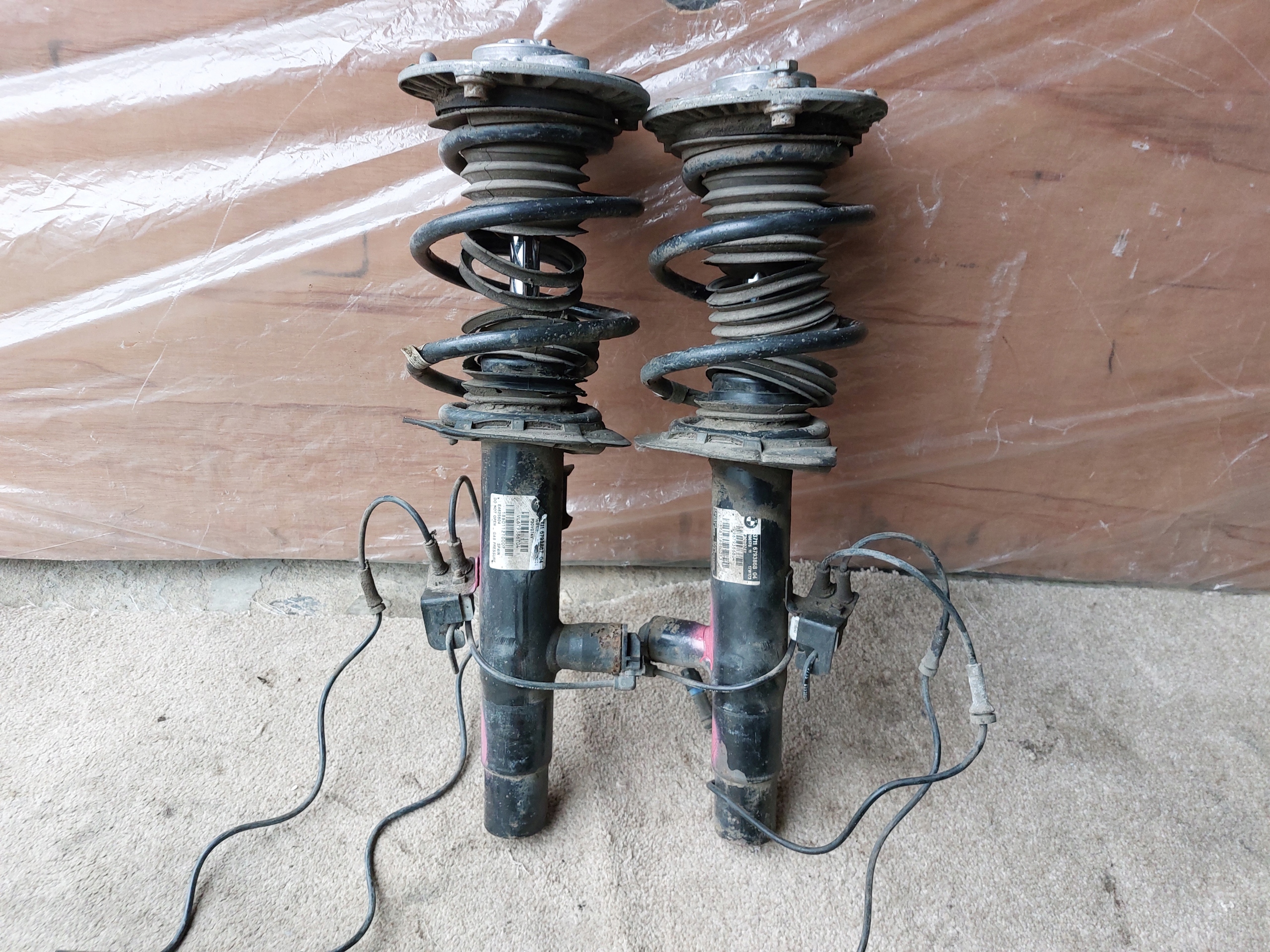 AMARTYZATOR spring front left right BMW F30 m-packet ALPINA