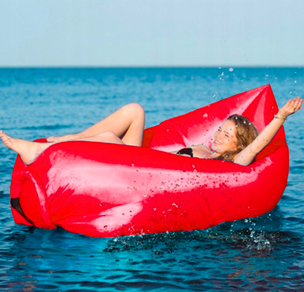 DMUCHANA SOFA lazy bag air PUFA leżak na powietrze Marka Lazy Bag