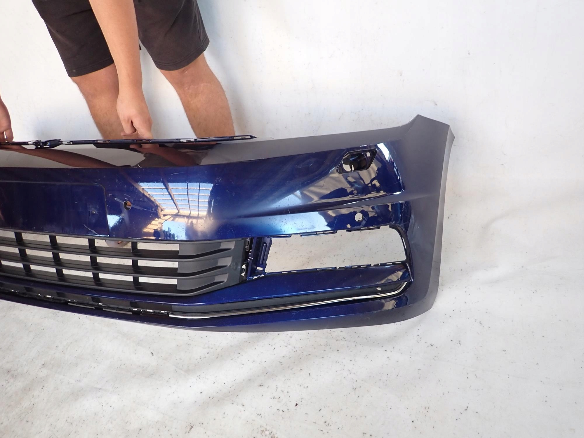 VW TOURAN II 2 15-> bumper front front washer 4XPDC