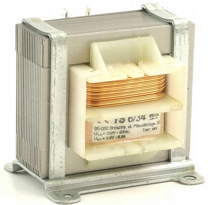 Transformator 6VA, 230Vac (9.9V) 0.5A, Indel
