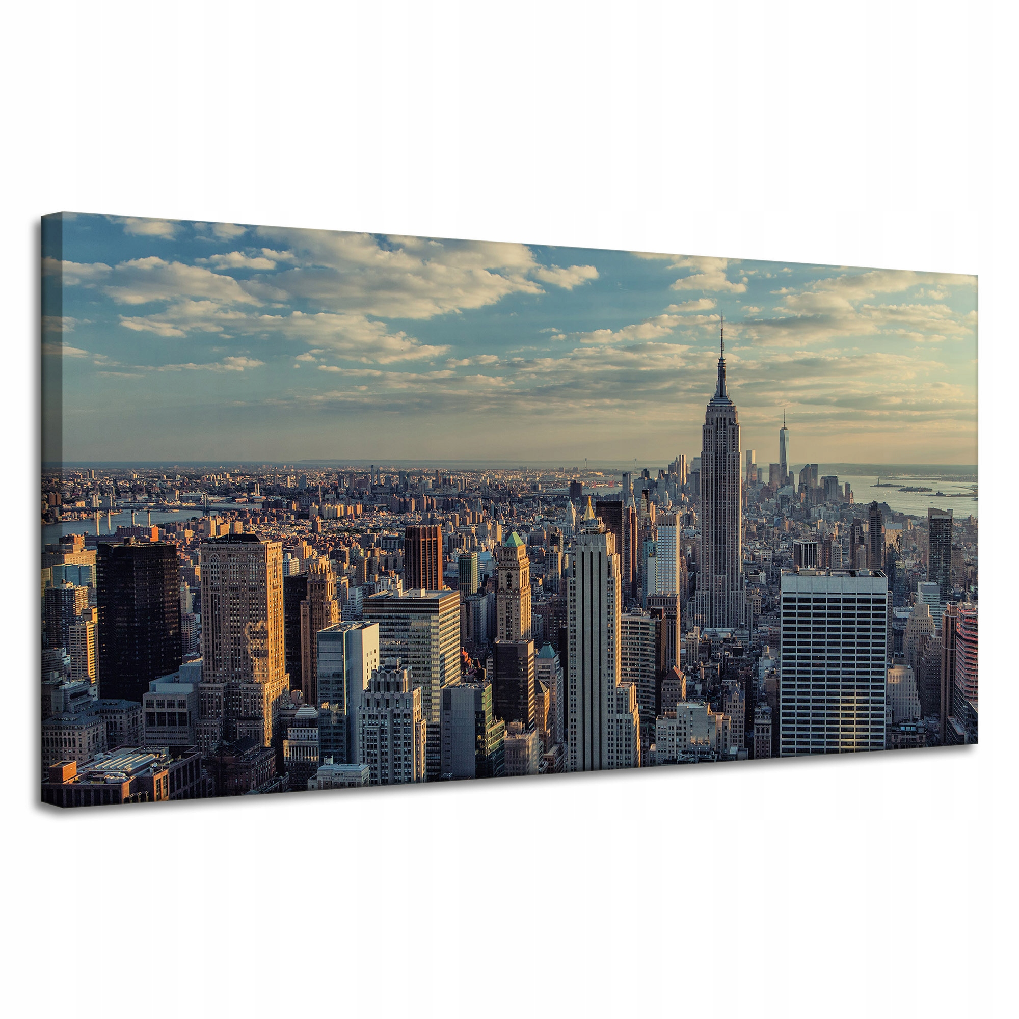 Obraz Canvas Architektura Slunce Manhattan 120X60