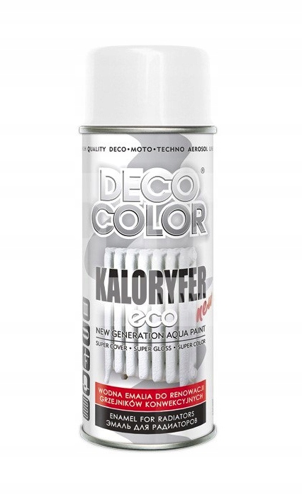 Lakier akrylowy do kaloryferów Spray 400ml -BIAŁY