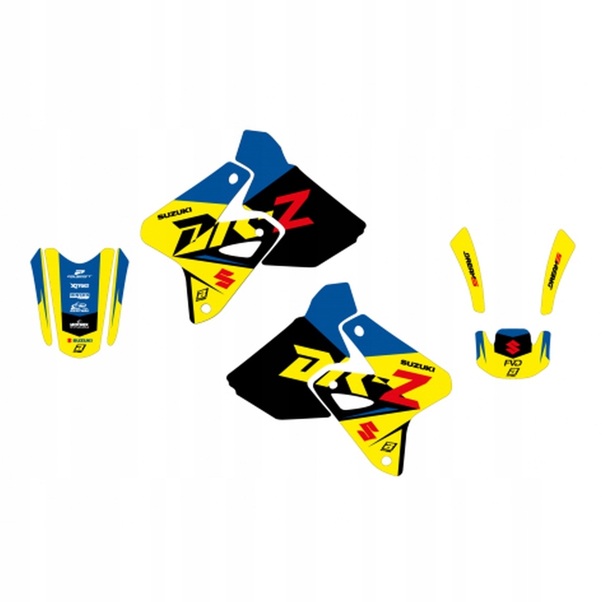 Blackbird Sada Nálepiek (oklein) Suzuki Drz 400 00-23 Dream 5