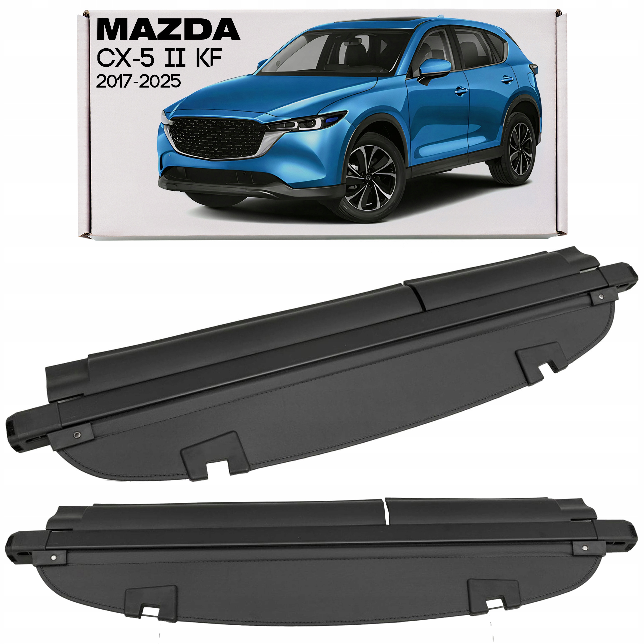 Mazda CX-5 II Kf 2017-2025 Roleta Do Zavazadlového Prostoru KB7WV1350 Nová Černá