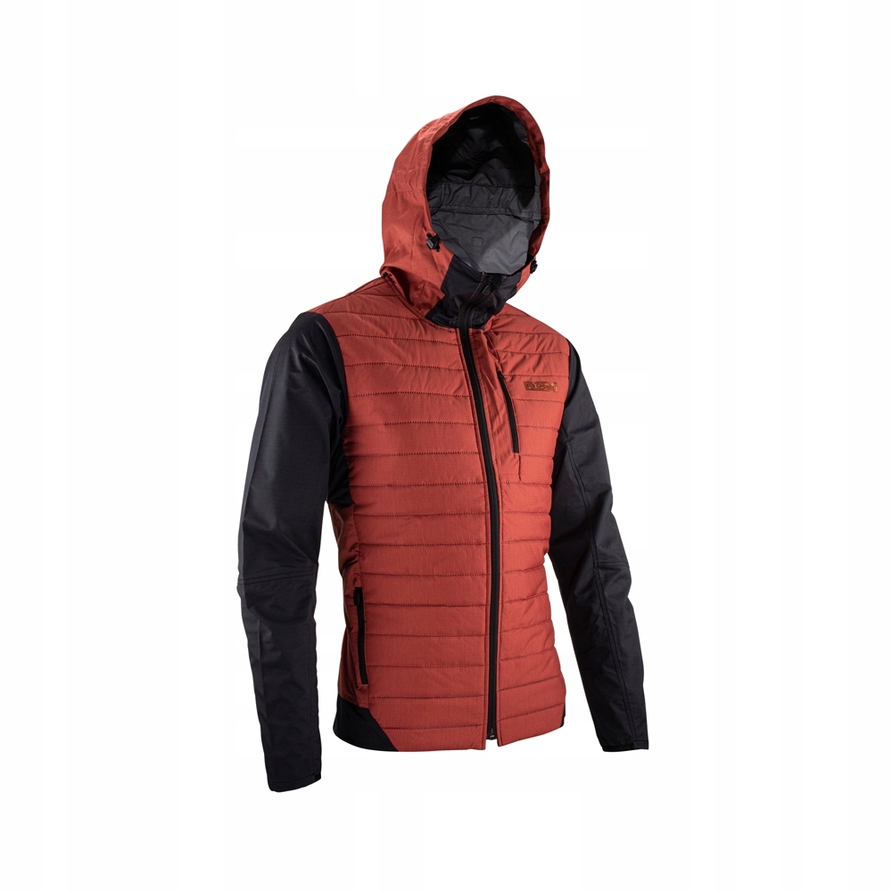 Leatt Cyklistická Bunda Mtb Trail 3.0 Jacket Lava Barva Vínová/černá Velikost