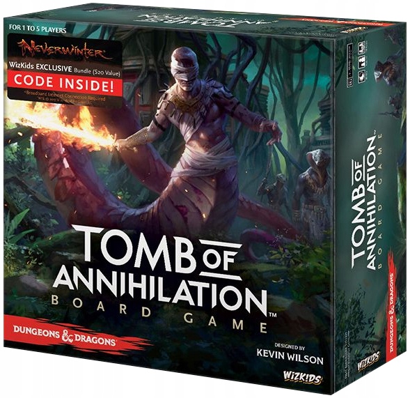 Dungeons & Dragons Tomb of Annihilation Board Game gra planszowa DD English