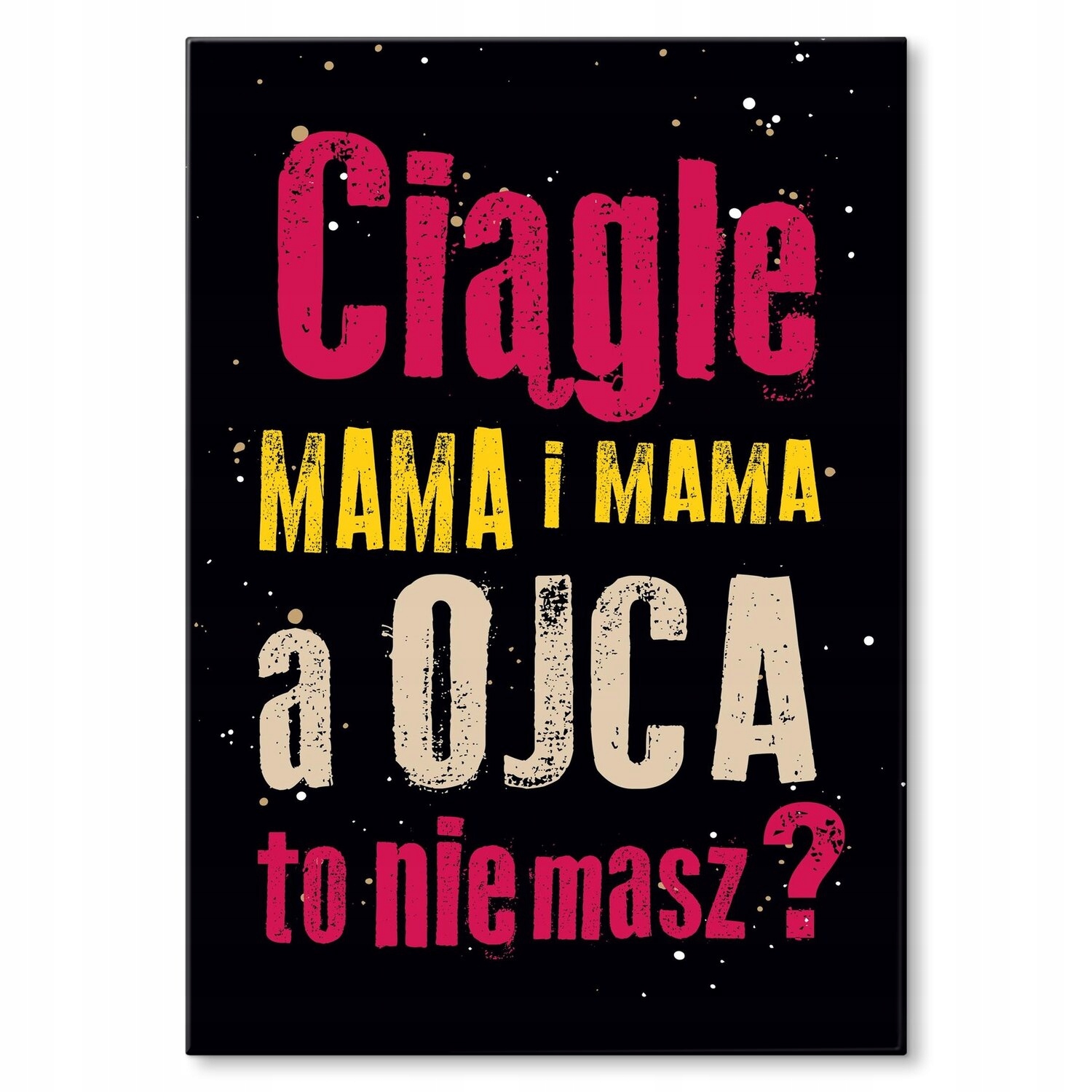 Kovový plakát Maminka a maminka Dárek 22 x 31 cm