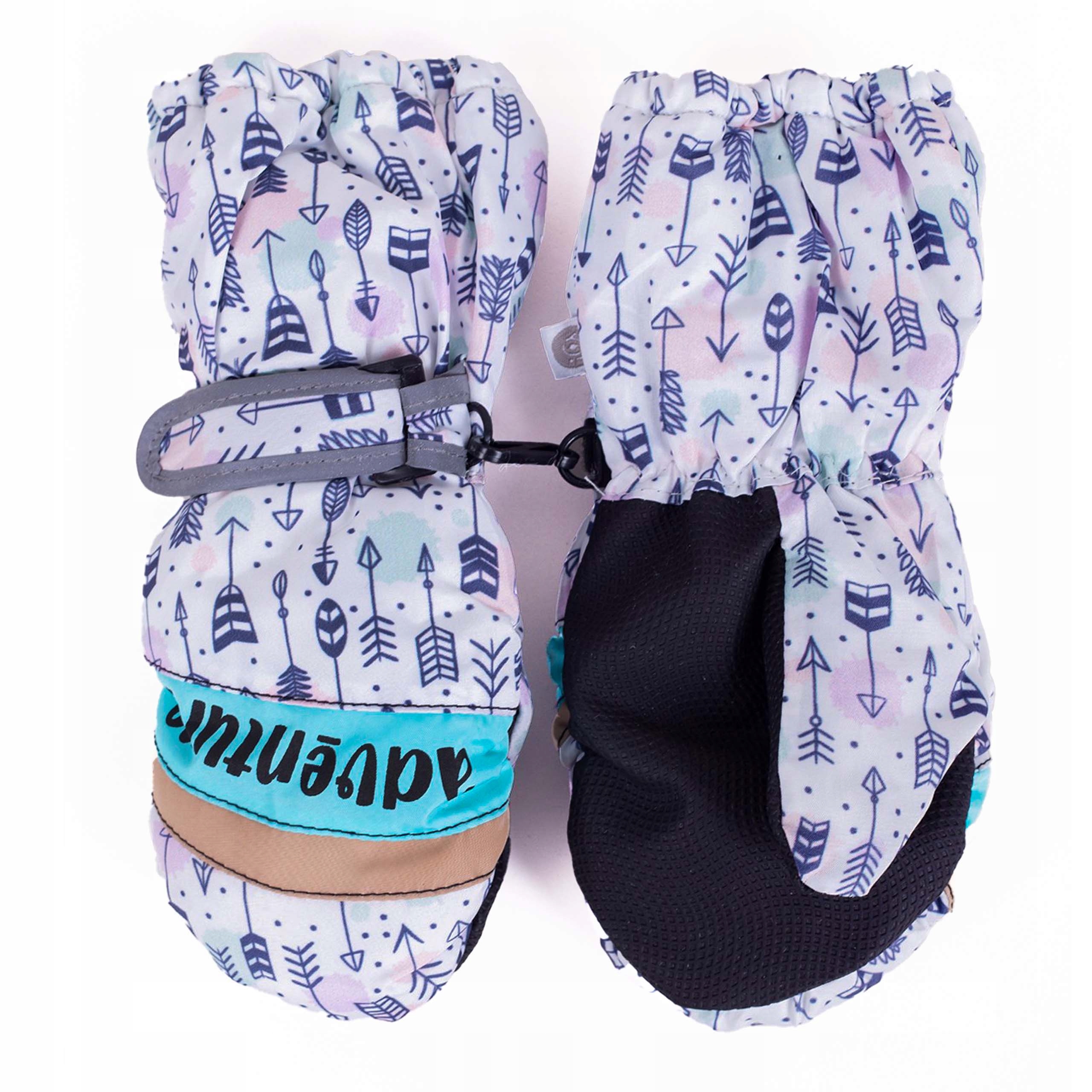 

Rękawice narciarskie dziewczęce 14cm r. 104/110