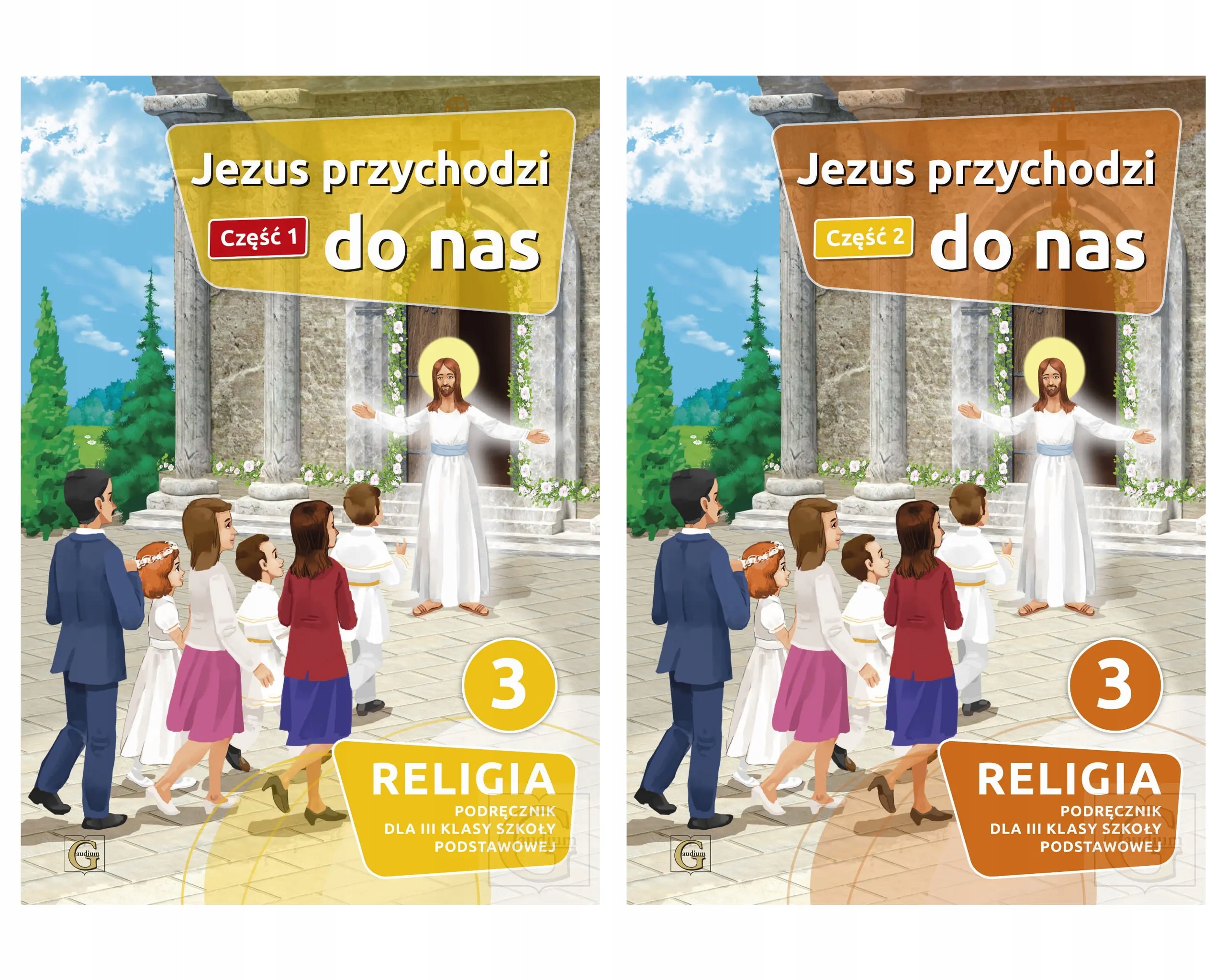 Jezus przychodzi do Nas Cz.1 i Cz.2 Podręcznik klasa 3 Podst. wyd. Gaudium