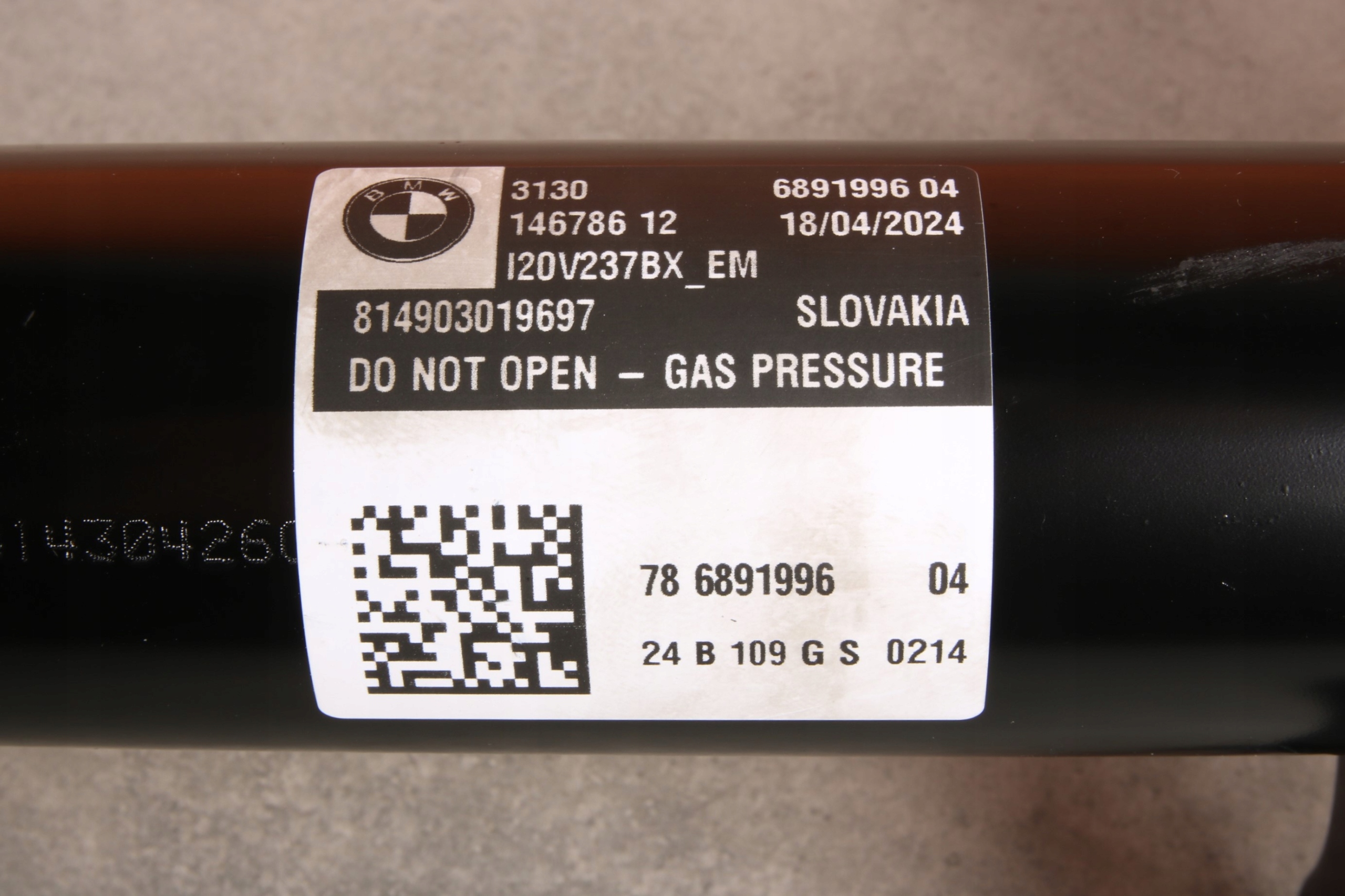 BMW iX I20 xDrive50 XE2 shock absorber right front front 6891996 6447 km !!!