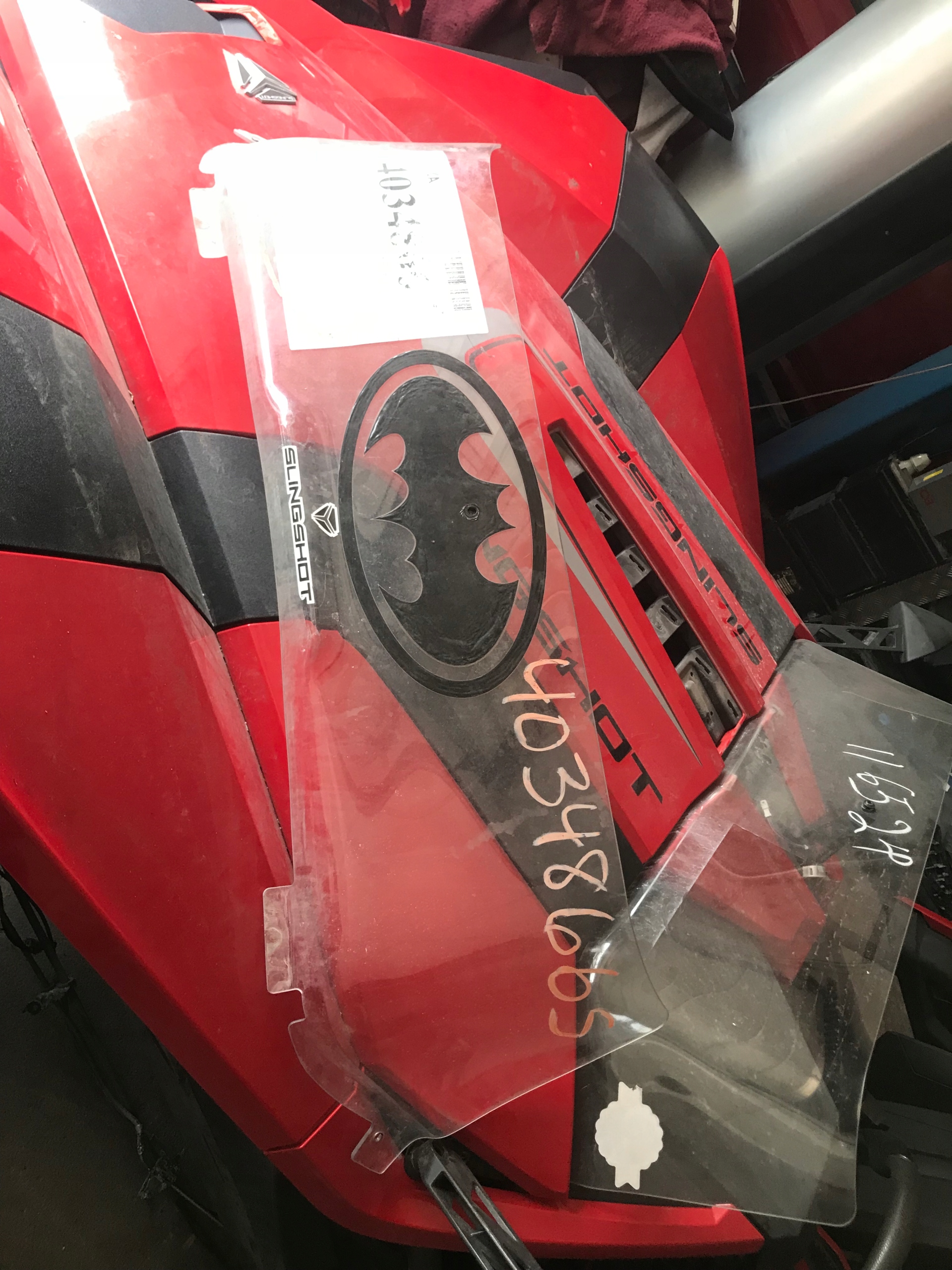 Szyba POLARIS SLINGSHOT