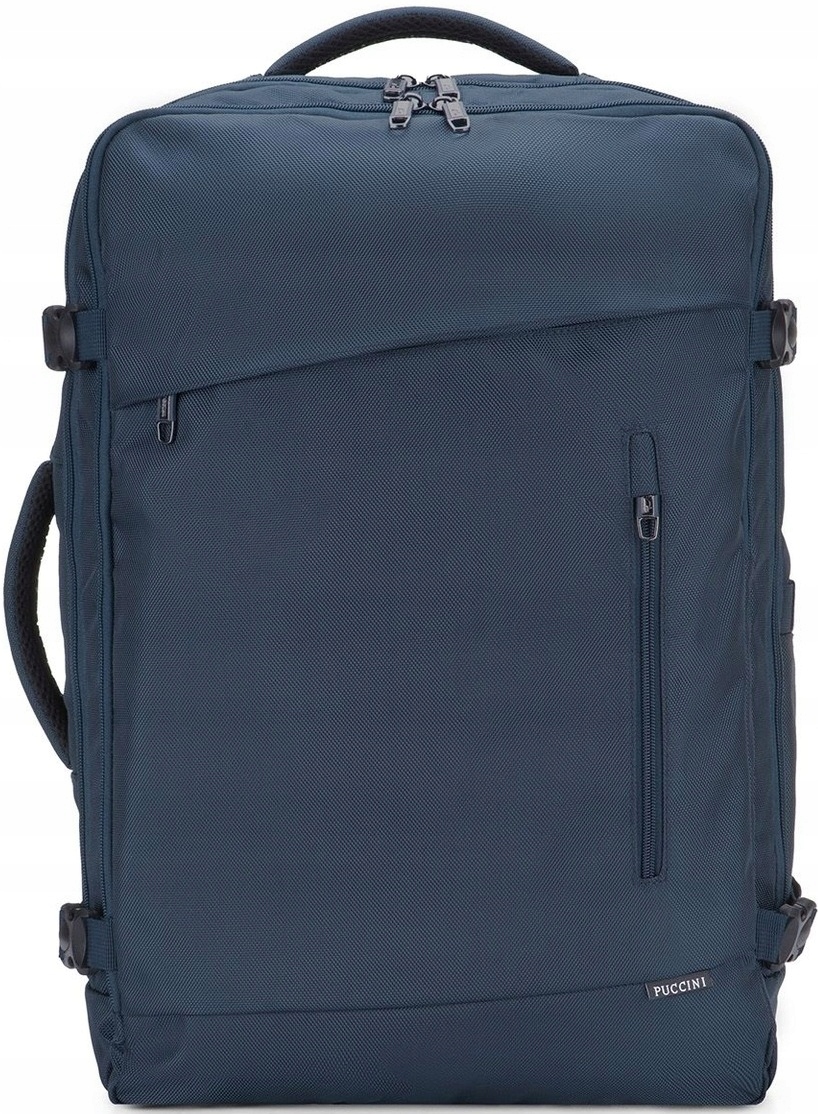 PU01 Plecak do samolotu 55x37x20 podróżny kabinowy duży XL Puccini
