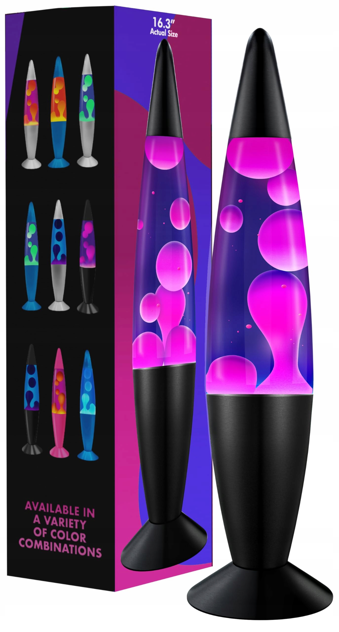 Jambo Tekutá pohybová lampa čierna