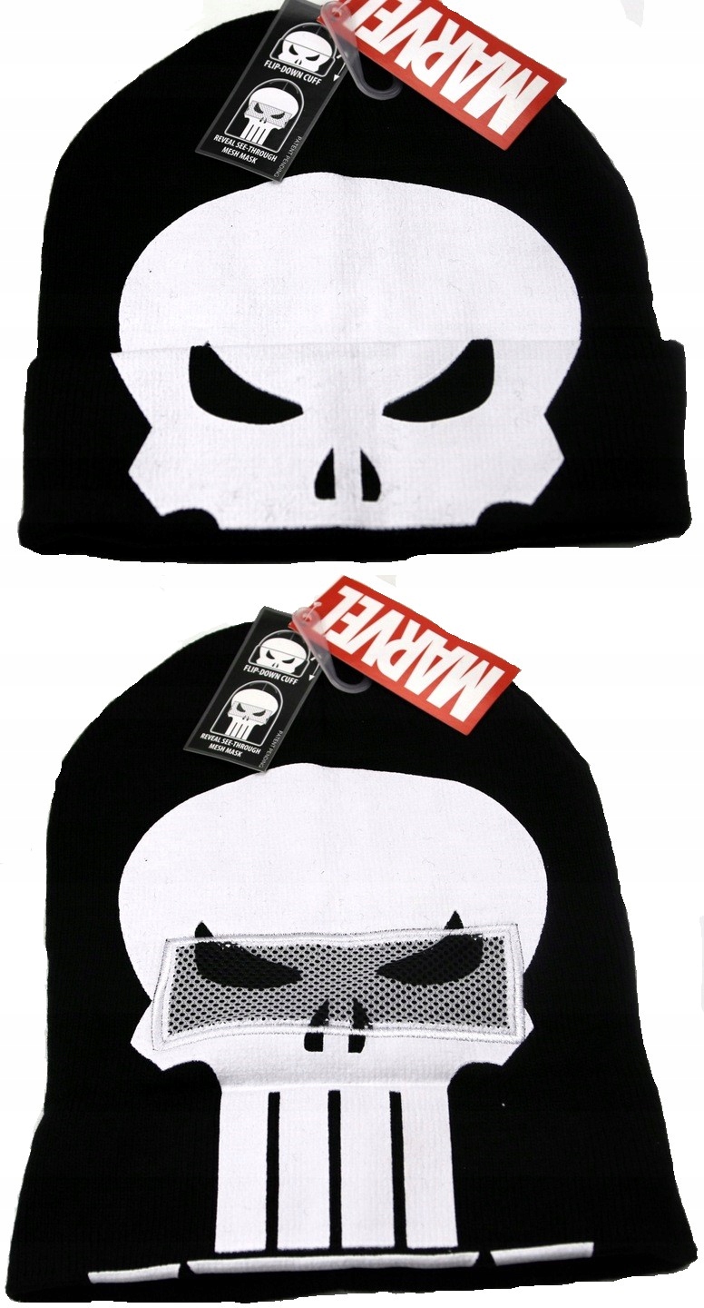 

Punisher Maska Czapka zimowa Marvel 55-60cm