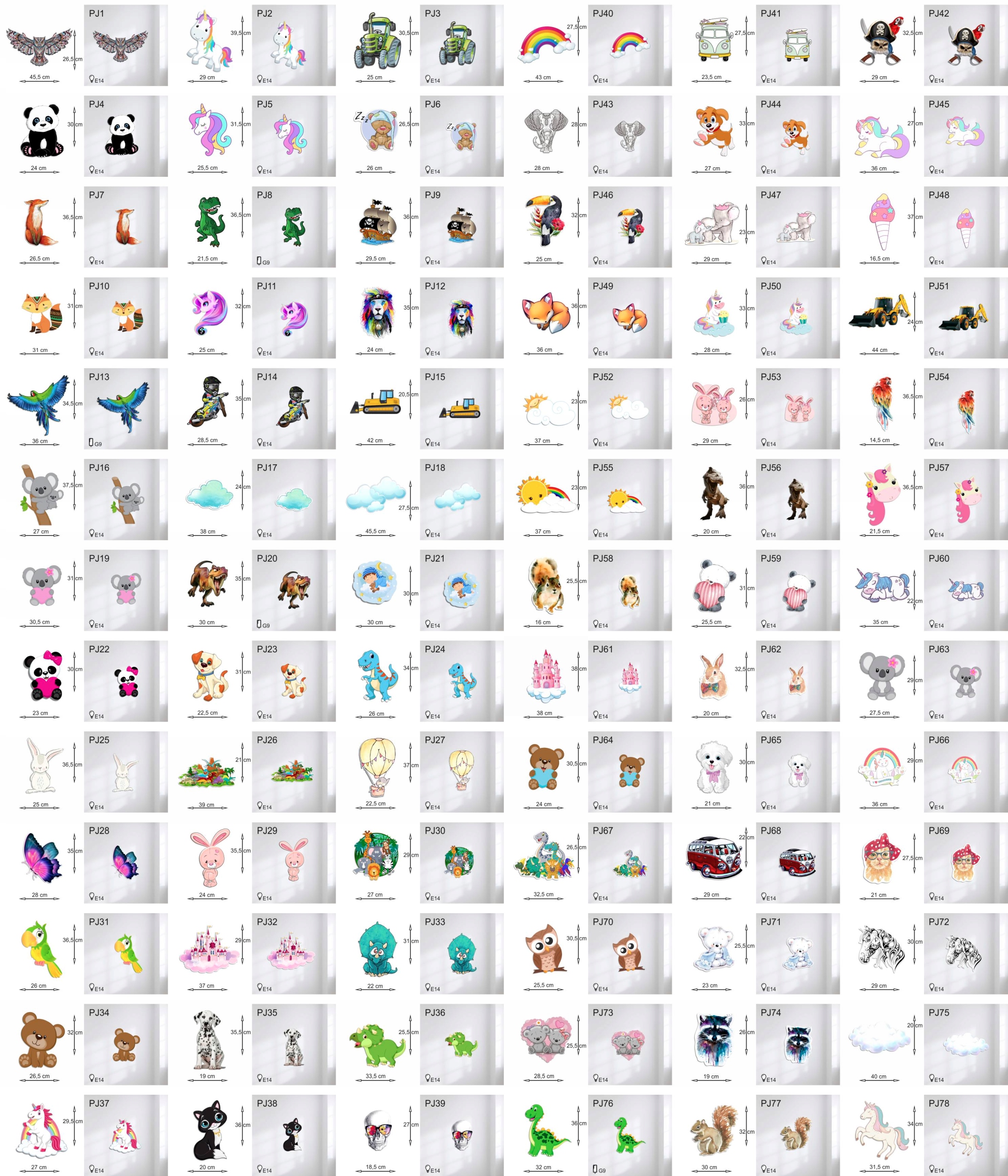 Kinkiet Motyl Rodzaj gwintu G9