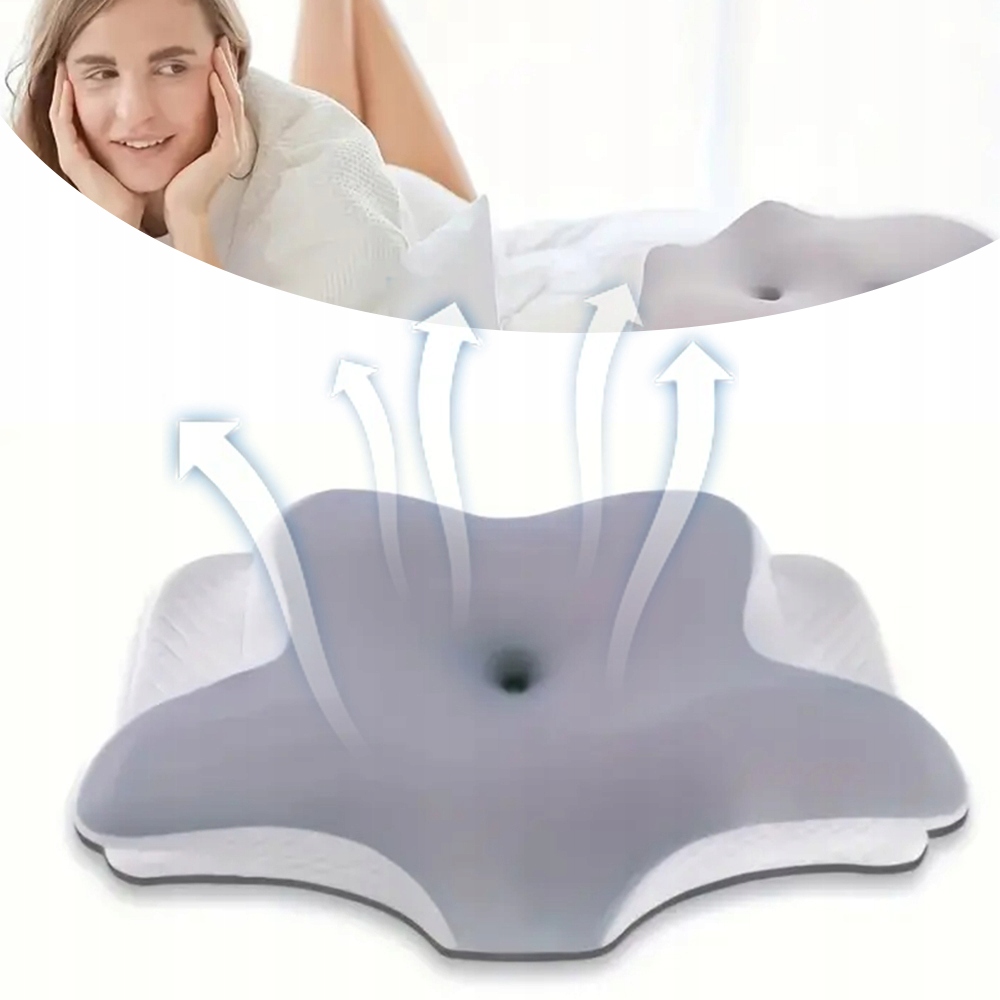 Poduszka Z Pamięcią Kształtu W Kształcie Motyla, Ortopedyczna Poduszka