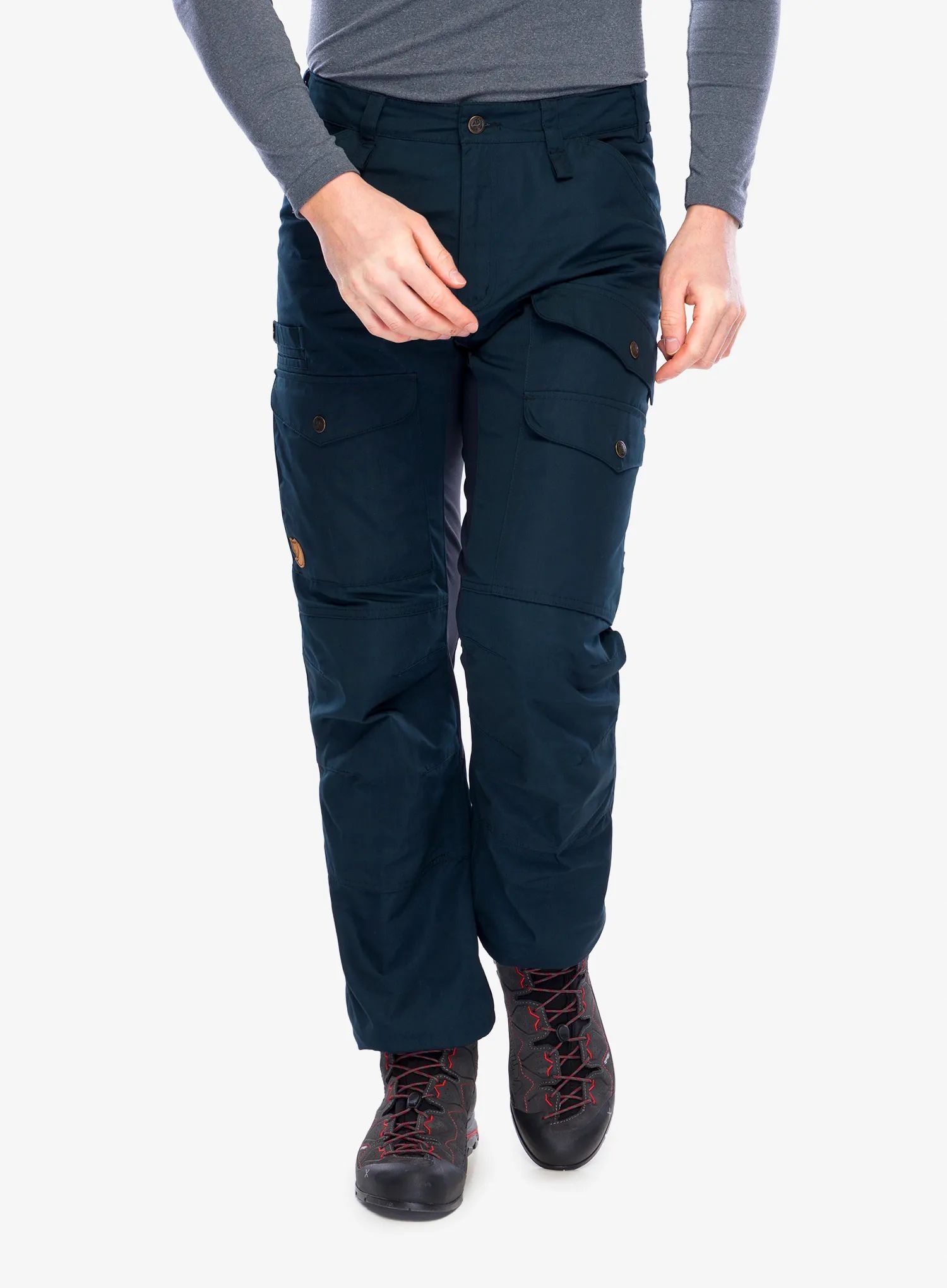 Trekové kalhoty Fjallraven Vidda Pro Ventilated Trs dark navy 48 (M)