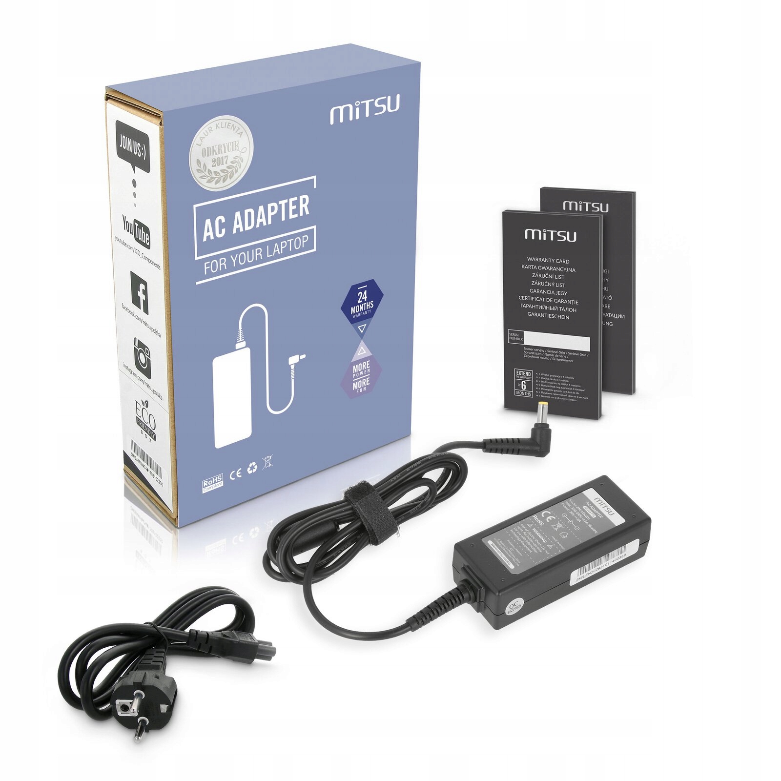 

Zasilacz ładowarka do Lg Medion LN-A0403A3C 20V 2A