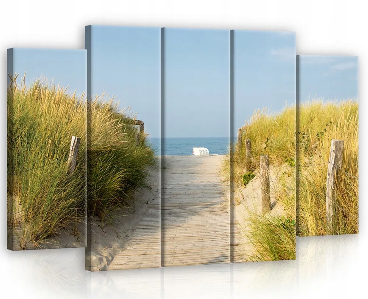 Obraz Na Plátne Canvas 150x100 Pláž More Výhľad