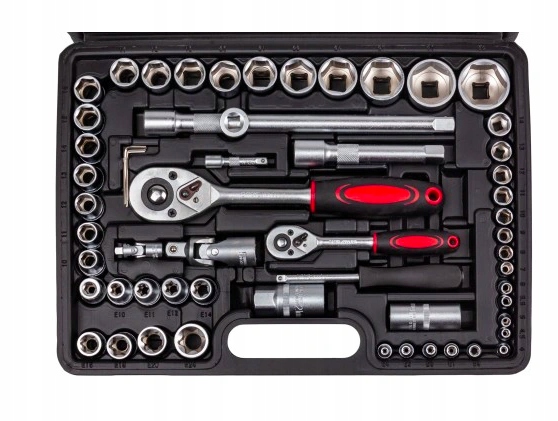 ZESTAW KLUCZY NASADOWYCH TORX 108 ELEMENTÓW KOMPLETNE NARZĘDZIA DO WARSZTAT Marka AST Tools