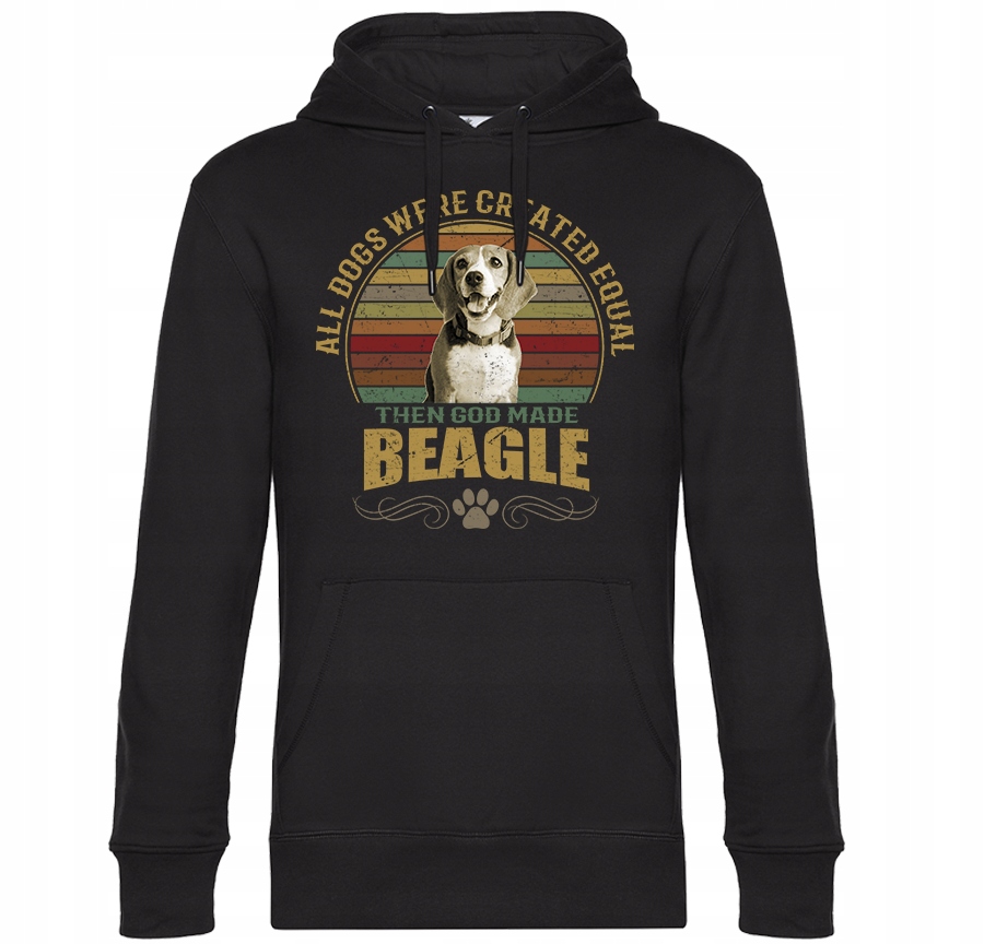 

Bluza Z Kapturem Beagle Bluza Bigiel Pies M