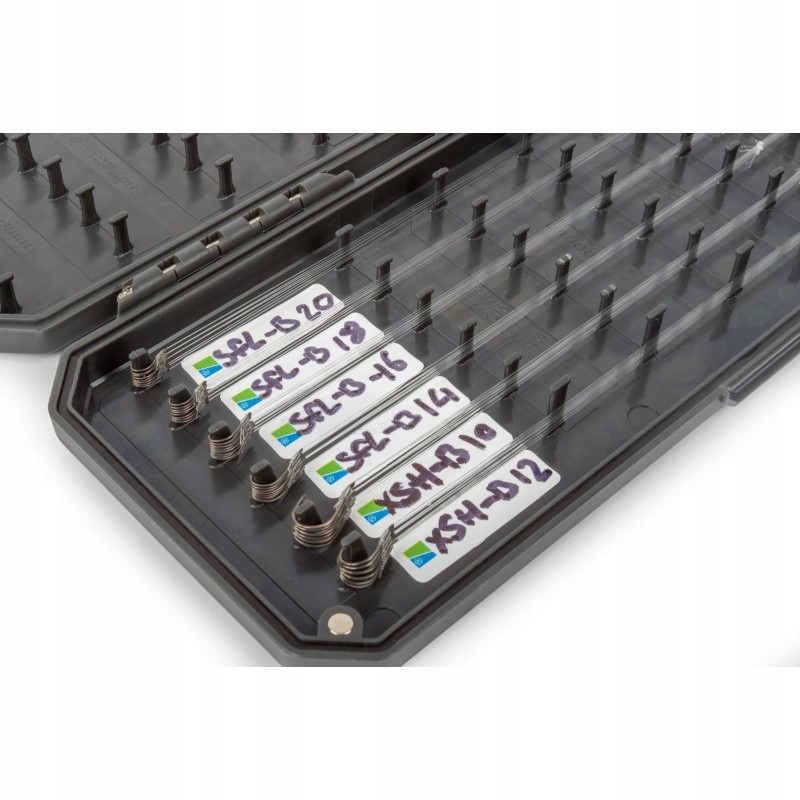 Pudełko Na Haczyki Przypony 5-15cm Preston Absolute Hooklengthbox Short Model Absolute Hooklength Boxes