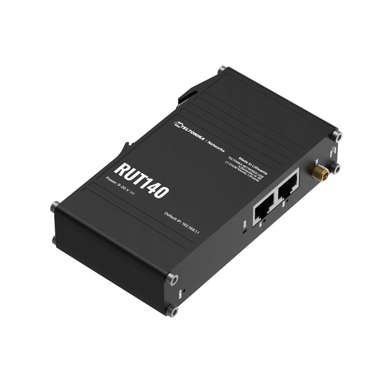 Teltonika RUT140 Průmyslový router 2x RJ45 100Mb/s, IP30