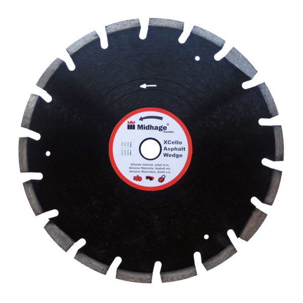 Diamantový kotouč segmentový 350 mm Midhage betonu