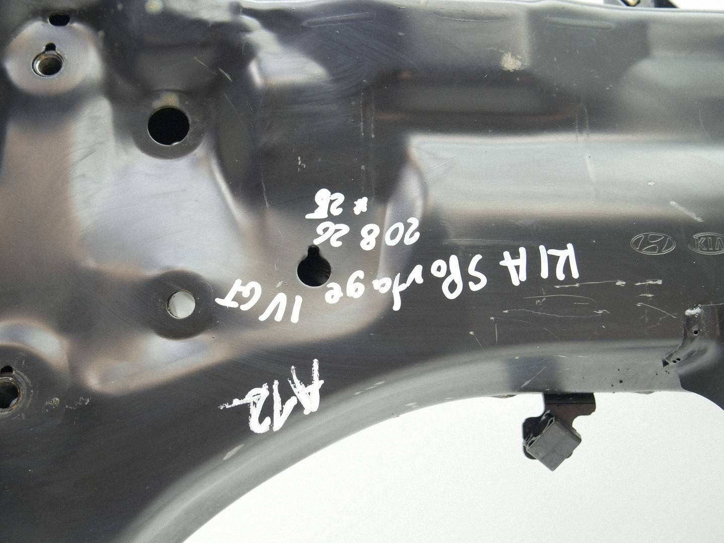 axle beam subframe sider of the engine springing KIA SPORTAGE IV 2.0 CRDI