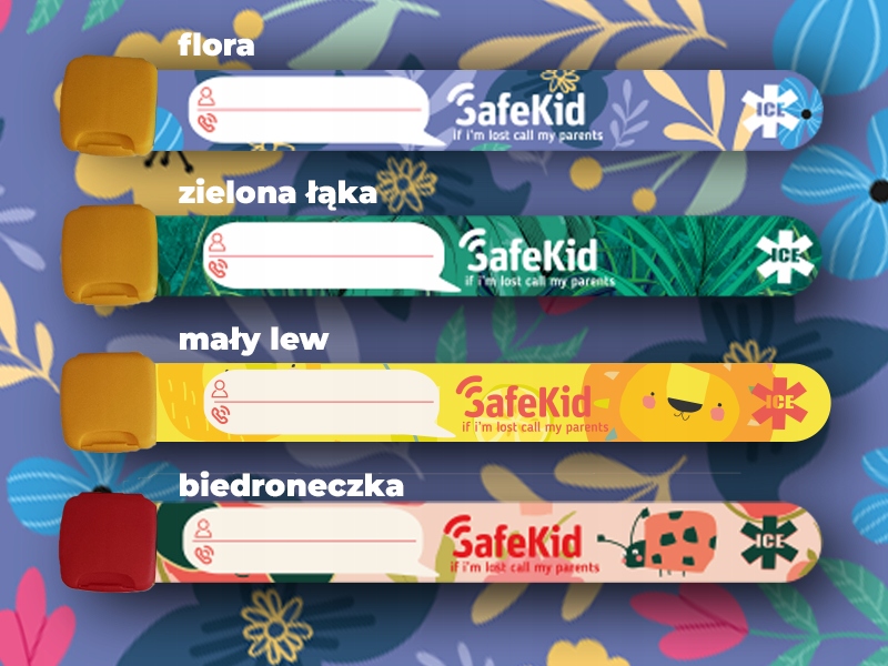 Niezgubka Basic - Opaska ICE do wpisania danych Marka inna marka