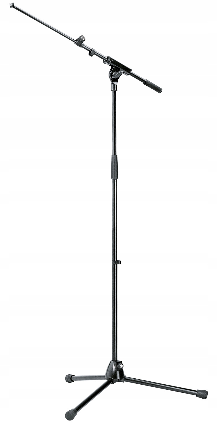K&m 21080-300-55 Statyw Mikrofonowy Z Wysięgnikiem Czarny