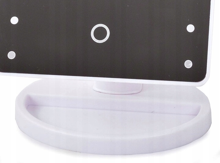 Lustro kosmetyczne oświetlenie 16 LED Kolor dominujący biały