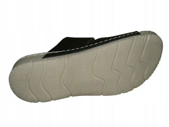 KLAPKI DAMSKIE REGULOWANE LEKKIE NADWYMIAR SKÓRA ECO ROZ, 42 / 27 CM Rozmiar 42