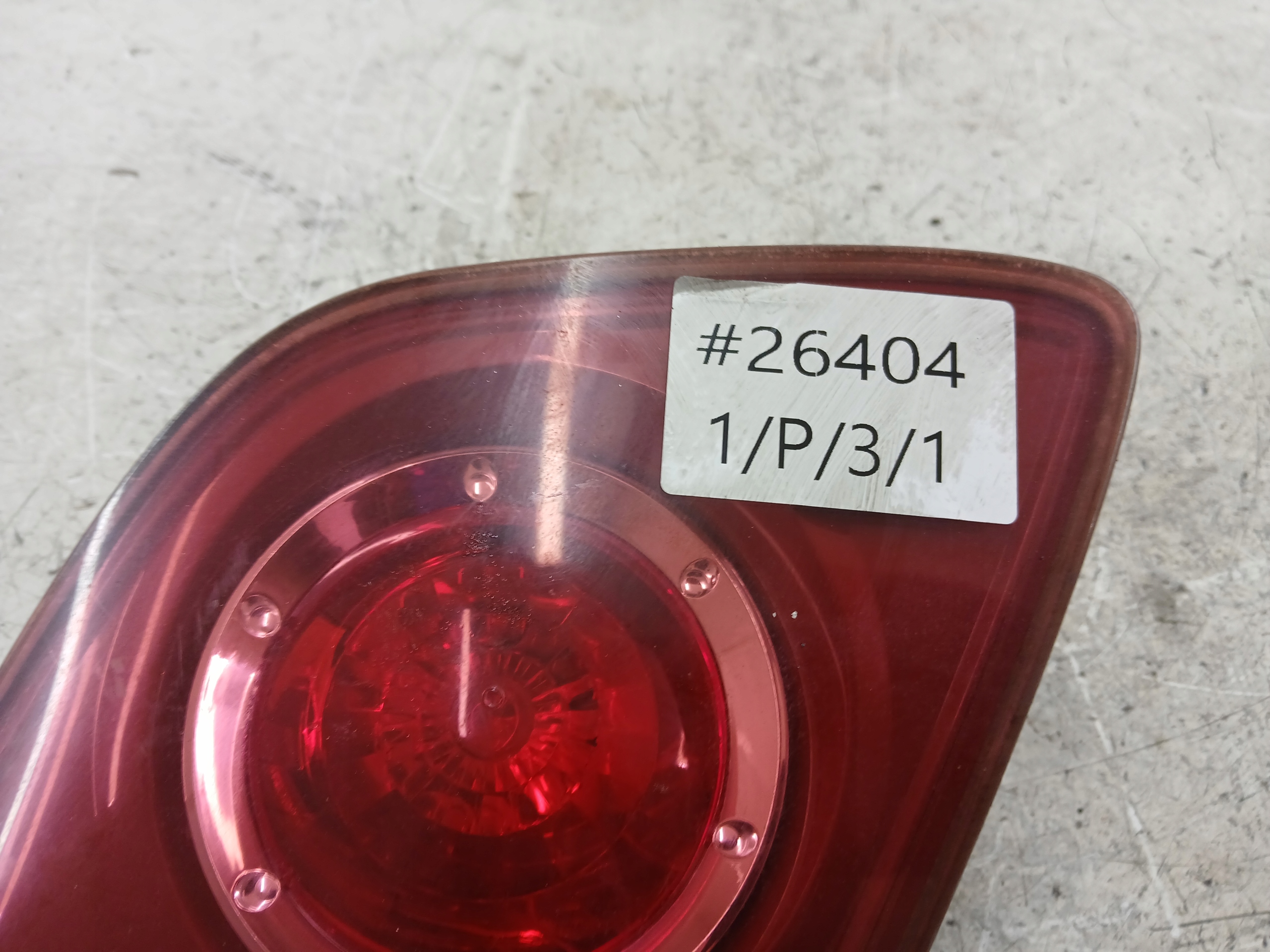 MAZDA 3 BK HB light left rear part trunk door