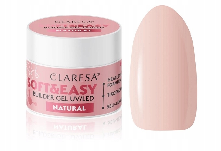 CLARESA SOFT&EASY BUILDER GEL NATURAL 45G