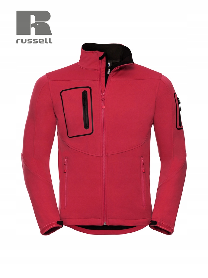 Russell 520M Kurtka Męska Sport Softshell Czerwona Rozmiar: XL