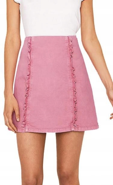 OASIS JEANSOWA RÓŻOWA SPÓDNICA 36 BV05 Marka Oasis