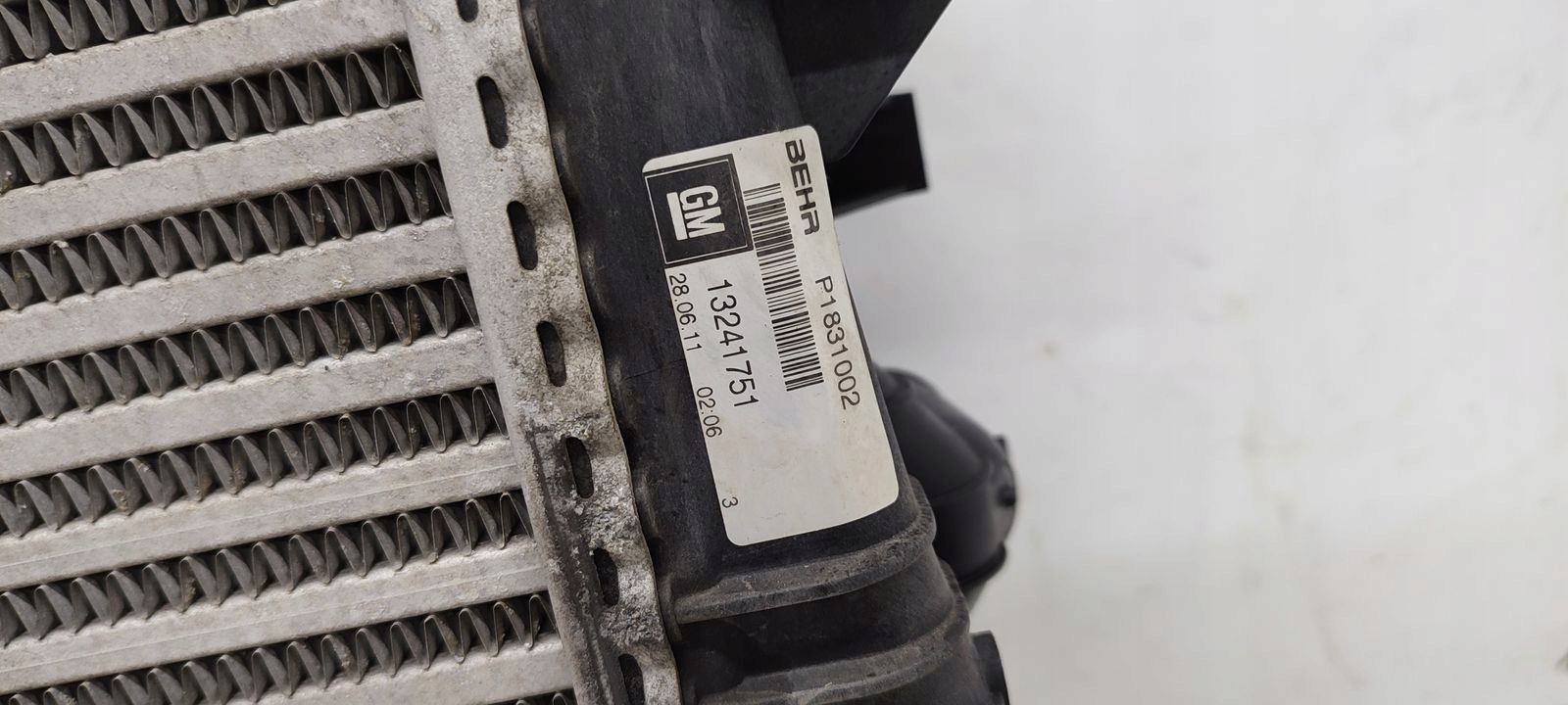 water cooler intercooler Opel Insignia A 2,0 CDTI