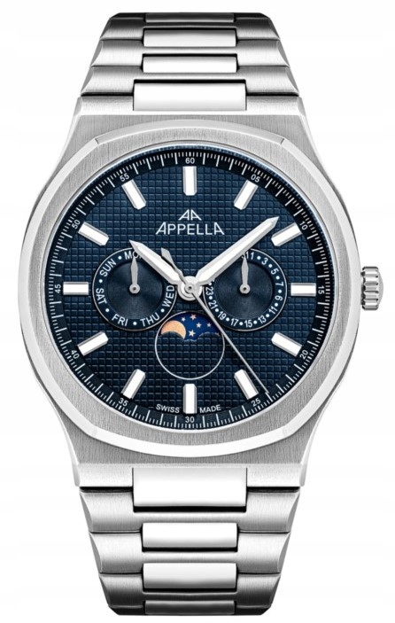 Nové Originální Pánské hodinky Appella L12006.5115QF gravírování, klasické