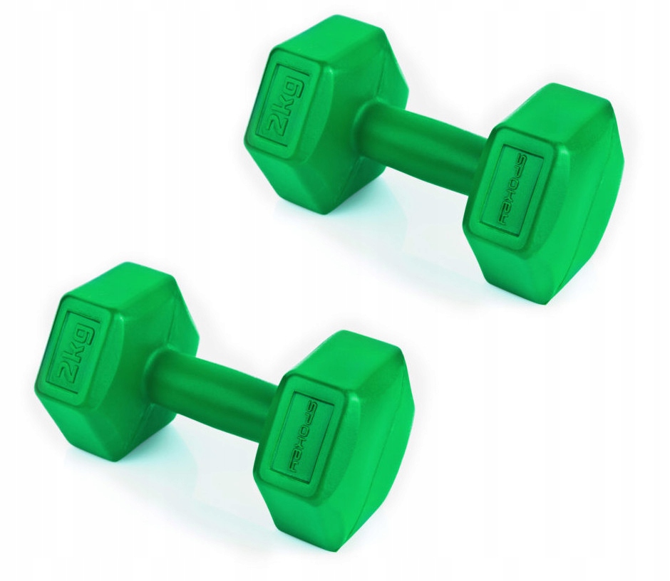 

Zestaw hantli do ćwiczeń 2x2kg hantle Hantelki