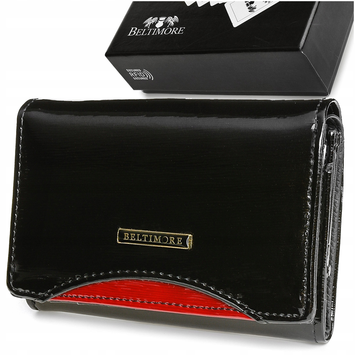 

Damski portfel skóra naturalna premium Beltimore