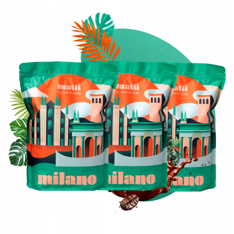 Káva Zrnková 3x1KG Brazílie Čerstvě Pražená Zrna Čokoláda Karamel Ořech